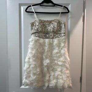 Sue Wong - Sleeveless Embellished Bodice cocktail dress.